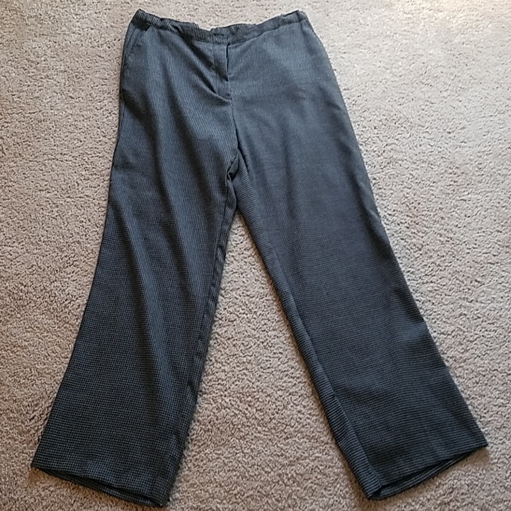 Sag harbor slate gray houndstooth print pa…